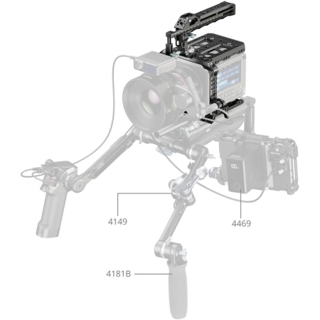 SmallRig 5281 - zestaw z klatką do Blackmagic PYXIS 6K / 12K - przykład użycia